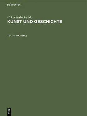 Luckenbach |  1500-1800 | Buch |  Sack Fachmedien