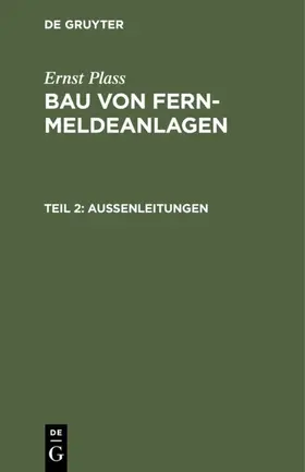 Plass | Außenleitungen | E-Book | www.sack.de