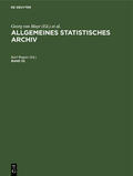 Wagner |  Allgemeines Statistisches Archiv. Band 33 | Buch |  Sack Fachmedien