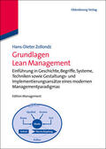 Zollondz |  Grundlagen Lean Management | eBook | Sack Fachmedien