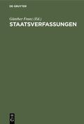 Franz |  Staatsverfassungen | eBook | Sack Fachmedien