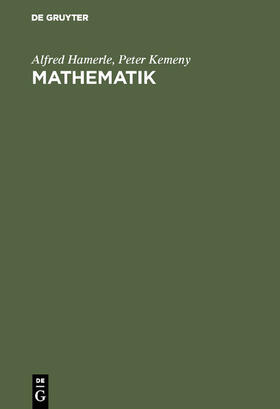 Hamerle / Kemeny | Mathematik | E-Book | sack.de