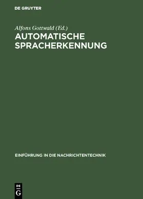 Gottwald | Automatische Spracherkennung | E-Book | www.sack.de