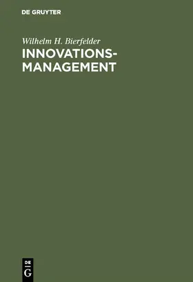 Bierfelder | Innovationsmanagement | E-Book | www.sack.de