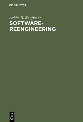 Kaufmann | Software-Reengineering | E-Book | www.sack.de