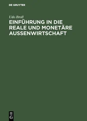 Broll |  Einführung in die reale und monetäre Aussenwirtschaft | eBook | Sack Fachmedien