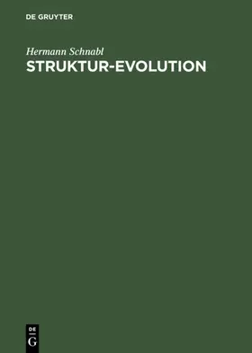 Schnabl |  Struktur-Evolution | eBook | Sack Fachmedien