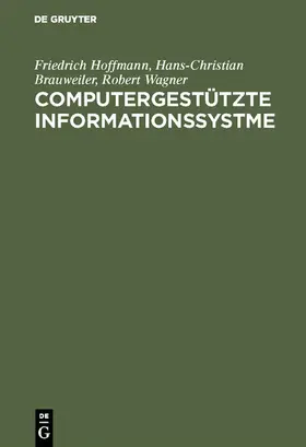 Hoffmann / Brauweiler / Wagner |  Computergestützte Informationssystme | eBook | Sack Fachmedien