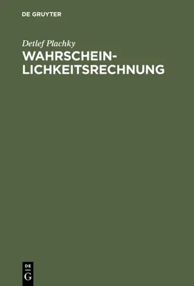 Plachky |  Wahrscheinlichkeitsrechnung | eBook | Sack Fachmedien
