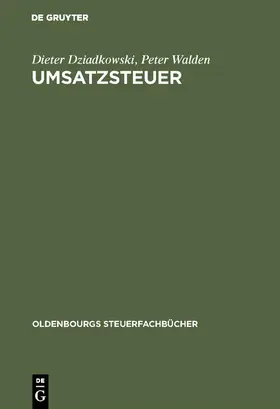 Dziadkowski / Walden |  Umsatzsteuer | eBook | Sack Fachmedien