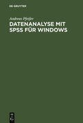 Pfeifer |  Datenanalyse mit SPSS für Windows | eBook | Sack Fachmedien