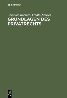 Bernzen / Diedrich | Grundlagen des Privatrechts | E-Book | sack.de