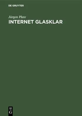 Plate |  Internet glasklar | eBook | Sack Fachmedien