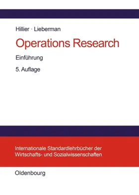 Hillier / Liebermann |  Operations Research | eBook | Sack Fachmedien