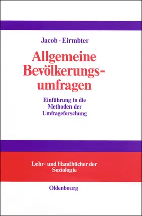 Jacob / Eirmbter |  Allgemeine Bevölkerungsumfragen | eBook | Sack Fachmedien