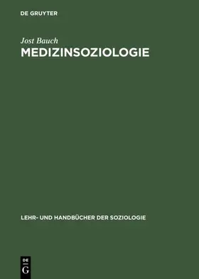 Bauch | Medizinsoziologie | E-Book | www.sack.de