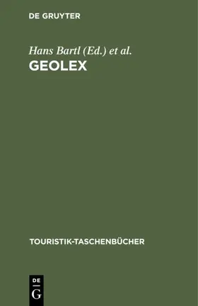 Bartl / Lang / Eck |  GeoLex | eBook | Sack Fachmedien