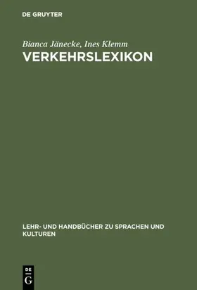 Jänecke / Klemm | Verkehrslexikon | E-Book | www.sack.de