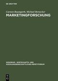 Baumgarth / Bernecker |  Marketingforschung | eBook | Sack Fachmedien