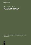Macedonia |  Made in Italy | eBook | Sack Fachmedien