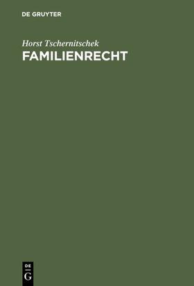 Tschernitschek | Familienrecht | E-Book | sack.de