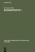 Fink |  EconoTexts I | eBook | Sack Fachmedien