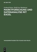 Reiter / Matthaeus |  Marktforschung und Datenanalyse mit EXCEL | eBook | Sack Fachmedien