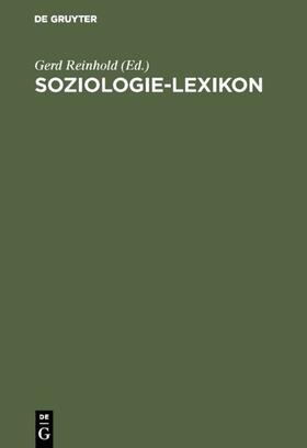 Reinhold | Soziologie-Lexikon | E-Book | sack.de