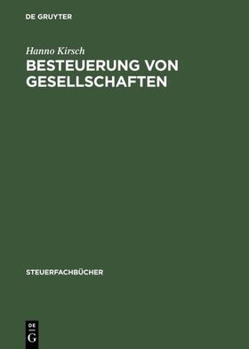 Kirsch | Besteuerung von Gesellschaften | E-Book | sack.de