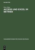 Haas |  Access und Excel im Betrieb | eBook | Sack Fachmedien