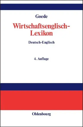 Goede | Wirtschaftsenglisch-Lexikon | E-Book | sack.de