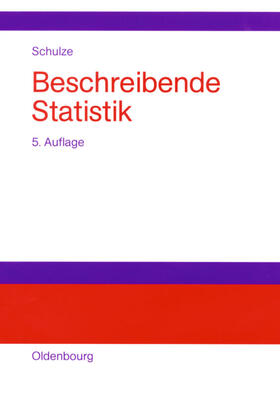 Schulze | Beschreibende Statistik | E-Book | sack.de
