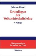 Behrens / Kirspel |  Grundlagen der Volkswirtschaftslehre | eBook | Sack Fachmedien