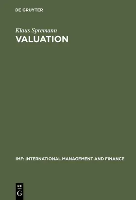 Spremann |  Valuation | eBook | Sack Fachmedien