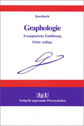 Knobloch |  Graphologie | eBook | Sack Fachmedien