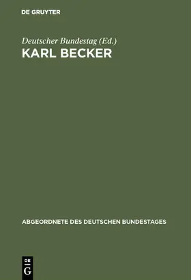 Karl Becker | E-Book | www.sack.de