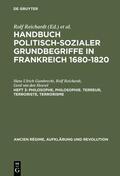 Gumbrecht / Reichardt / Heuvel |  Philosophe, Philosophie. Terreur, Terroriste, Terrorisme | eBook | Sack Fachmedien