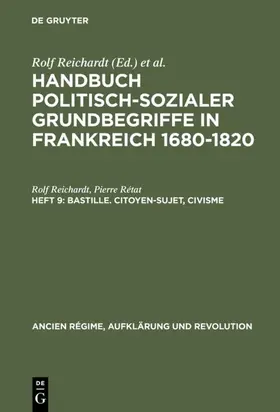 Reichardt / Rétat |  Bastille. Citoyen-Sujet, Civisme | eBook | Sack Fachmedien