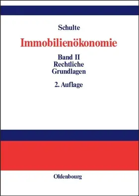 Schulte |  Immobilienökonomie | eBook | Sack Fachmedien