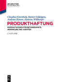 Eisenberg / Gildeggen / Reuter |  Produkthaftung | eBook | Sack Fachmedien