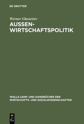 Glastetter | Aussenwirtschaftspolitik | E-Book | sack.de