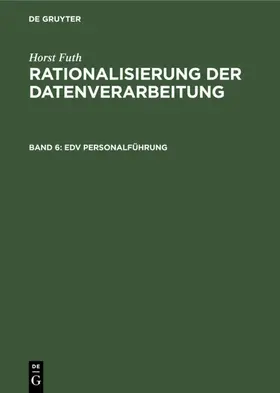 Futh |  EDV Personalführung | eBook | Sack Fachmedien