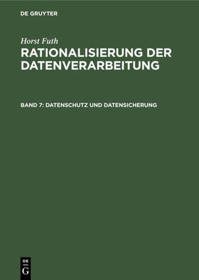 Futh | Datenschutz und Datensicherung | E-Book | sack.de