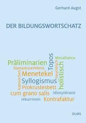 Augst |  Der Bildungswortschatz | Buch |  Sack Fachmedien
