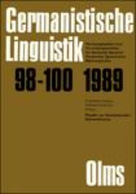 Debus / Seibicke / Knoop | Germanistische Linguistik / Reader zur Namenskunde I | Buch | 978-3-487-09290-4 | sack.de
