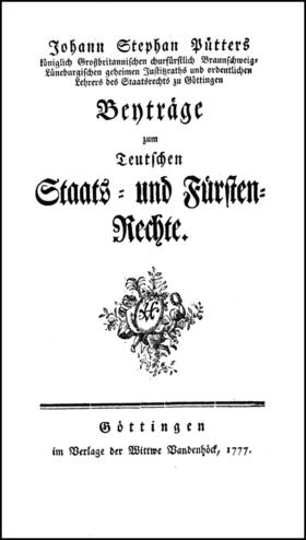 Pütter | Beyträge zum Teutschen Staats- und Fürstenrechte. | Buch | 978-3-487-10674-8 | sack.de