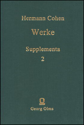 Wiedebach / Cohen |  Werke | Buch |  Sack Fachmedien