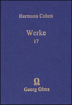 Holzhey / Schoeps / Schulte | Hermann Cohen. Werke | Buch | 978-3-487-11686-0 | sack.de