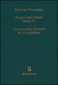 Thomasius |  Ausgewählte Werke. (24 Bände. Herausgegeben von Werner Schneiders) | Buch |  Sack Fachmedien