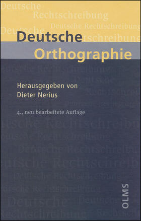 Nerius | Deutsche Orthographie | Buch | 978-3-487-13184-9 | sack.de